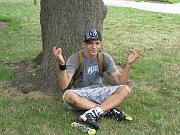  Gerbert Dos Anjos posing yoga (?)
