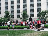  Group up in Statler Park (back of hotel)