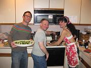  Dinner prep is in progress