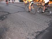  Milling does not bother bikers much...