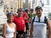  Two early birds (to Big Apple Roll), Melody and Paul.
